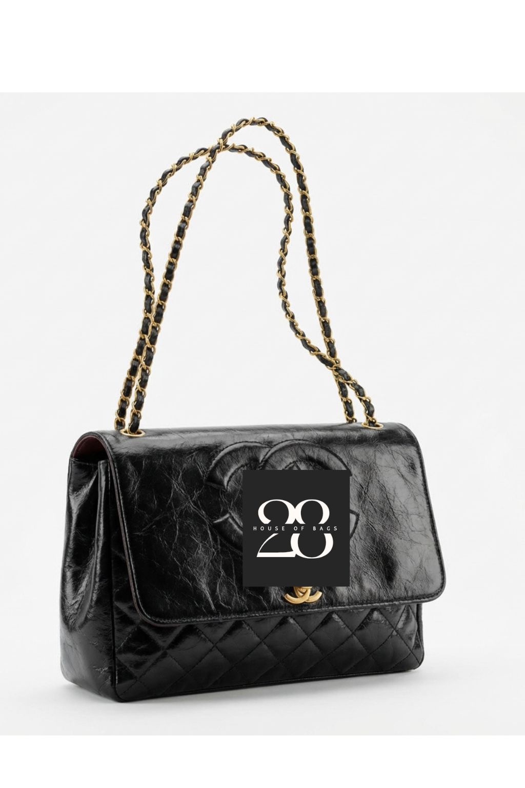 28Cic Vogue flap bag zwart