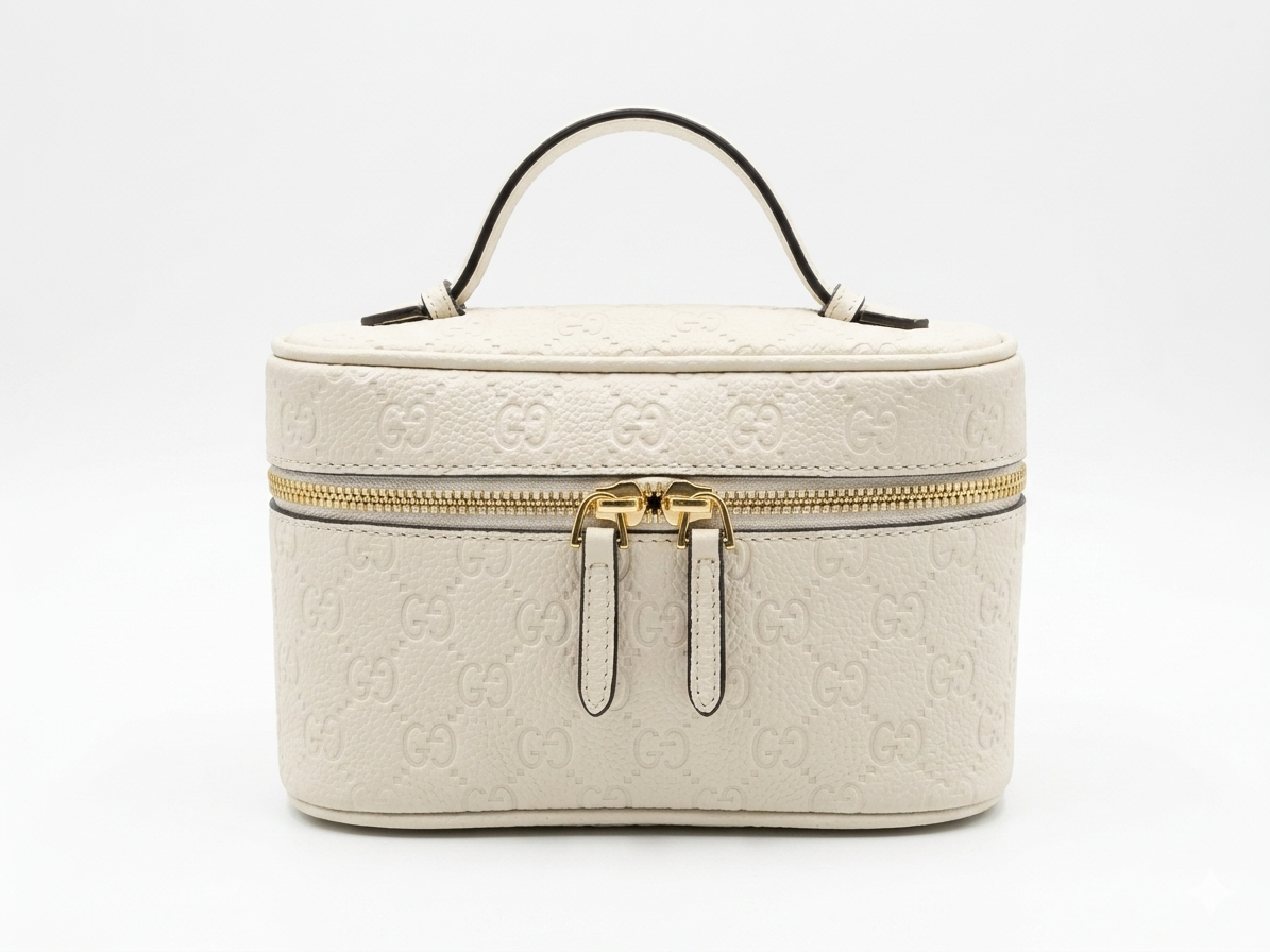 28GiGi Vanity wit leer
