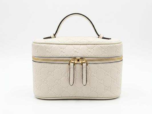 28GiGi Vanity wit leer