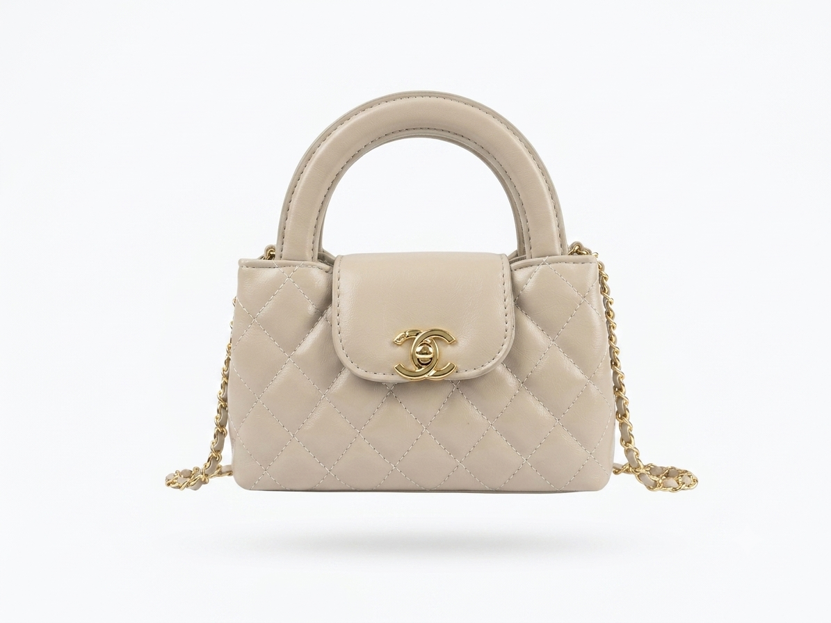 28cici shopping mini taupe leer