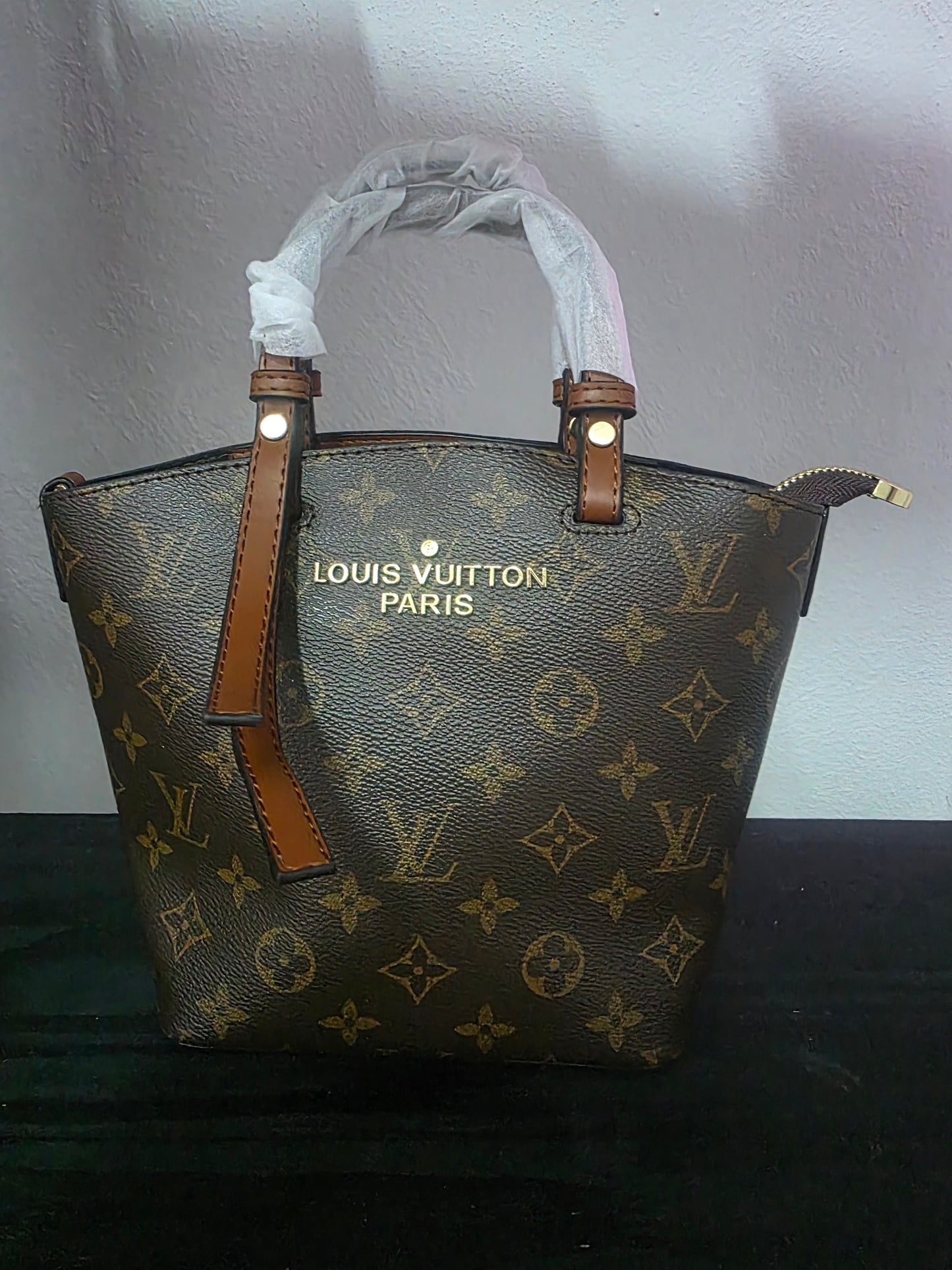 28liv shopper bruin leer