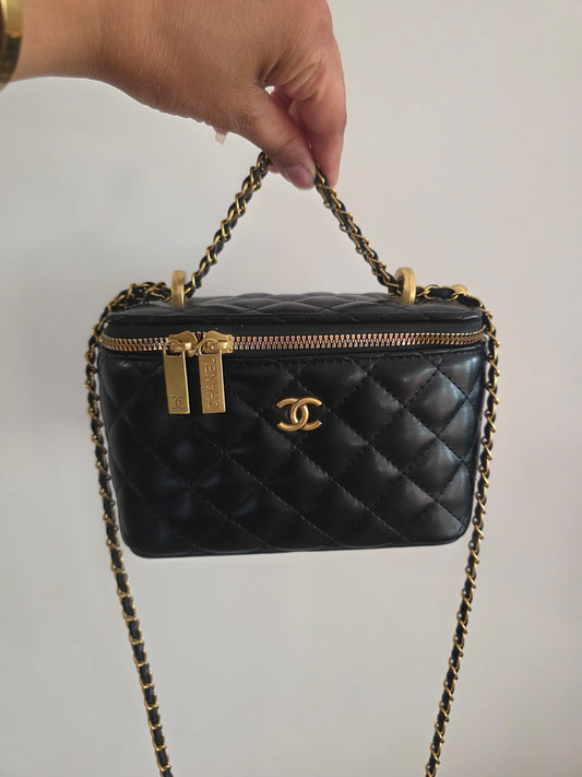 28cici vanity zwart leer