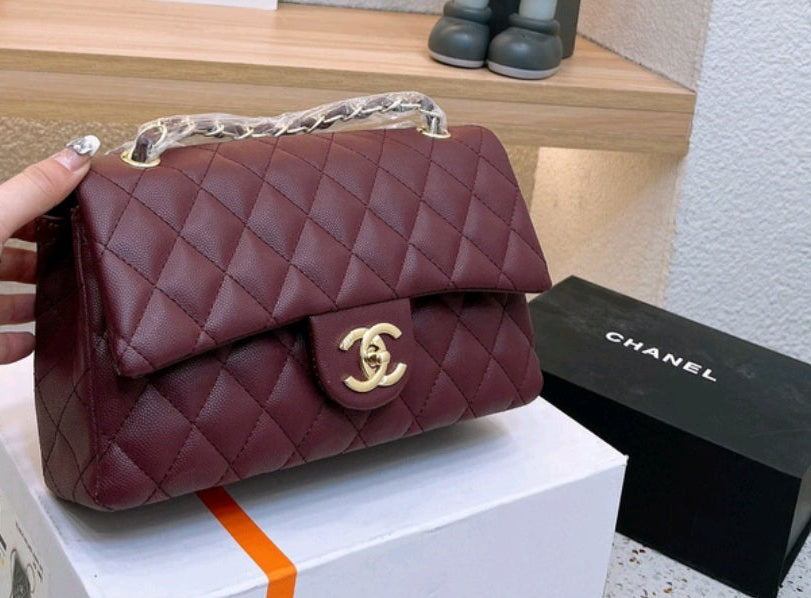 28cici Flapbag hoogkwalitat leer met doos in meer kleuren
