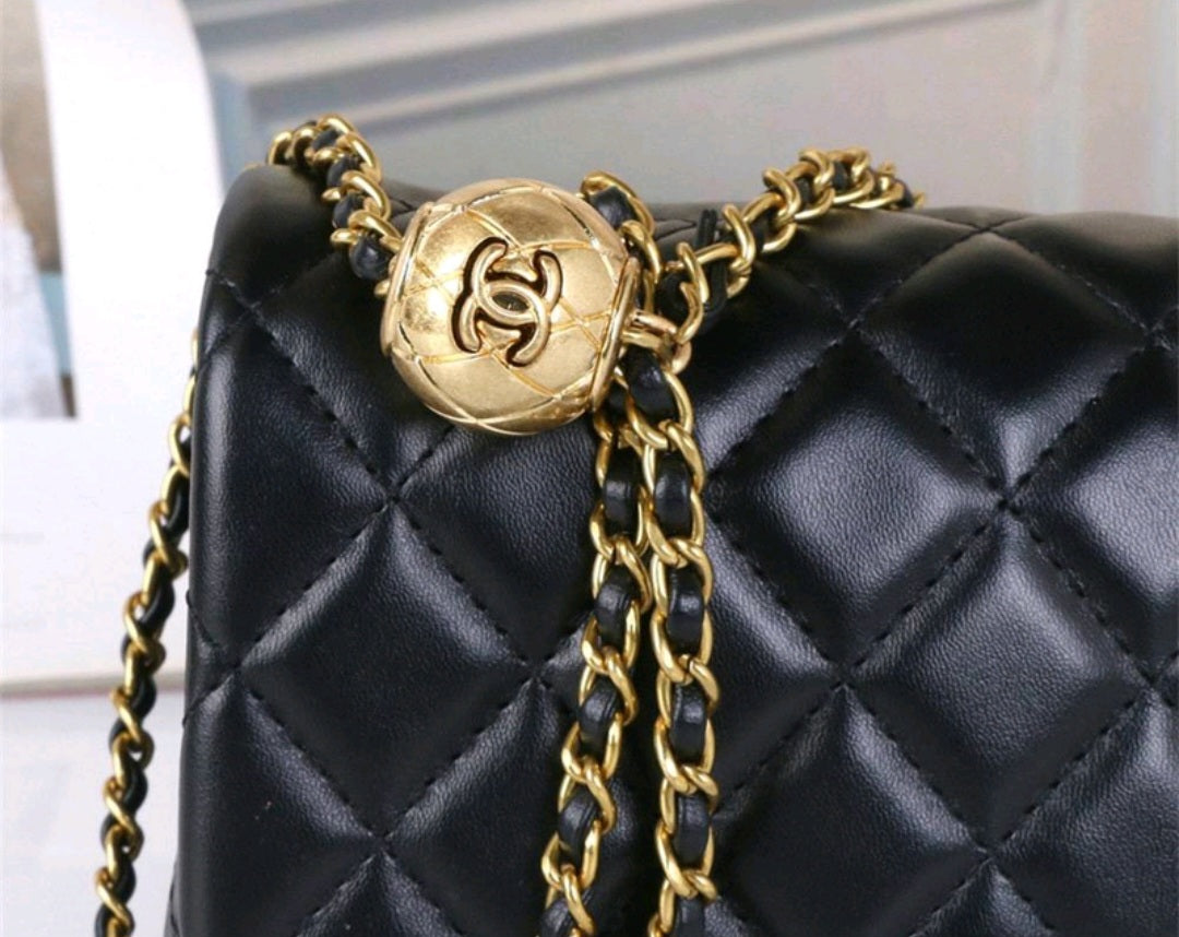 28cici mini flapbag hoogkwalitat leer met doos