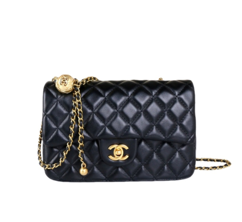 28cici mini flapbag hoogkwalitat leer met doos