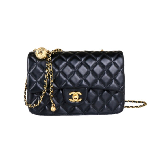 28cici mini flapbag hoogkwalitat leer met doos
