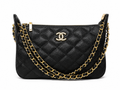 28cici Clutch on chain zwart