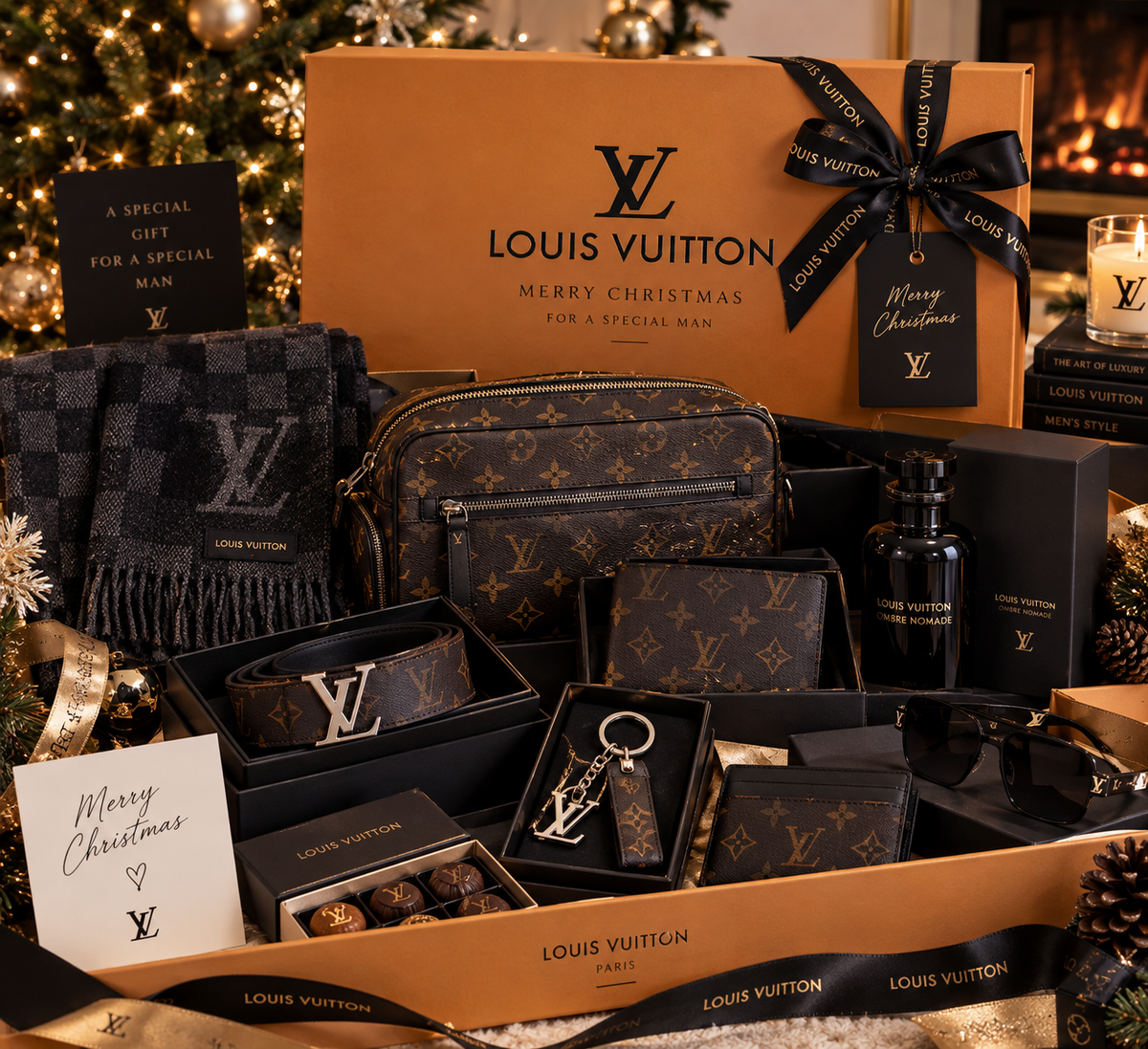 28 Liv - luxe Kerst Pakket Man