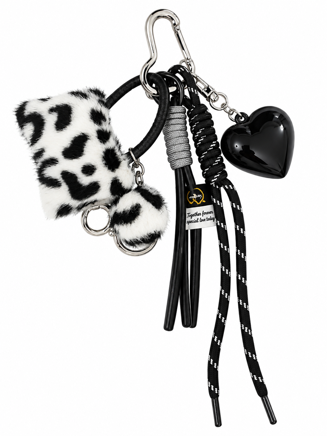 28houseofbags sleutelhanger  black