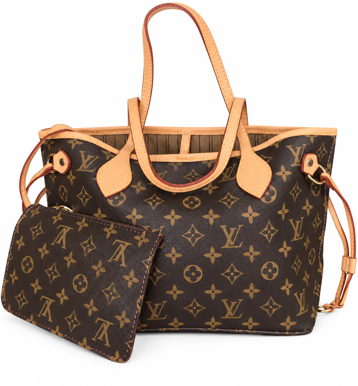 28Liv Small Neverful bruin/ beige