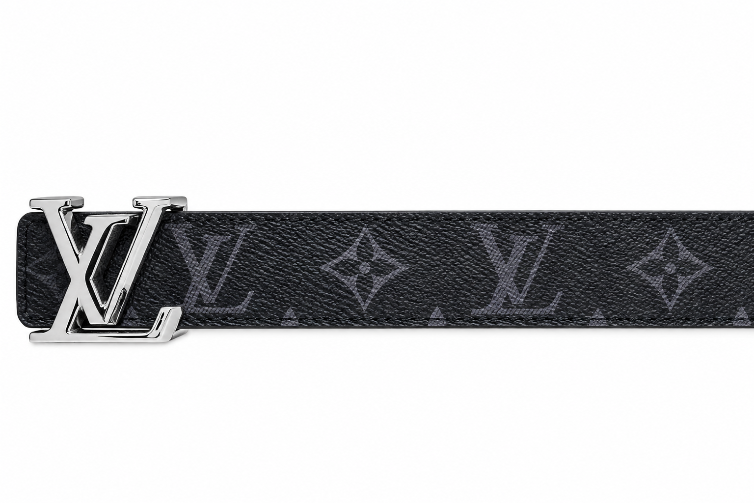 28Liv zwart small riem met zilver hardware