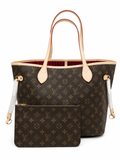 28Liv Neverfull medium bruin/ rood